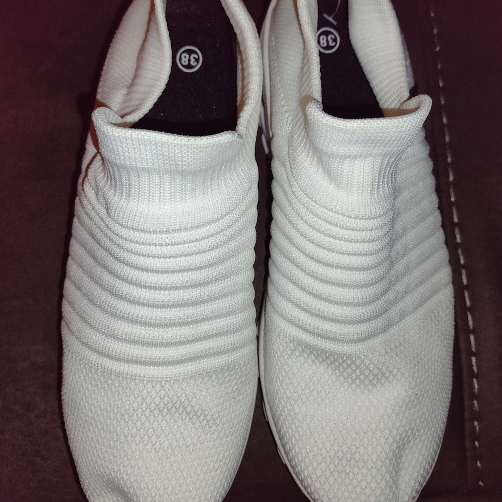 New canvas athletic shoes